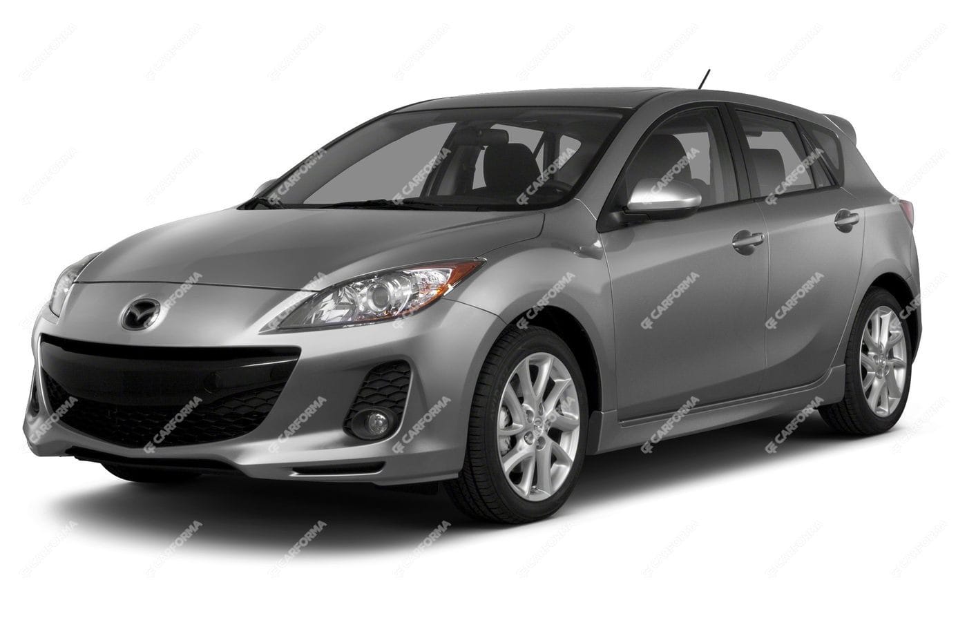 Ворсовые коврики на Mazda 3 2009 - 2013 в Рязани