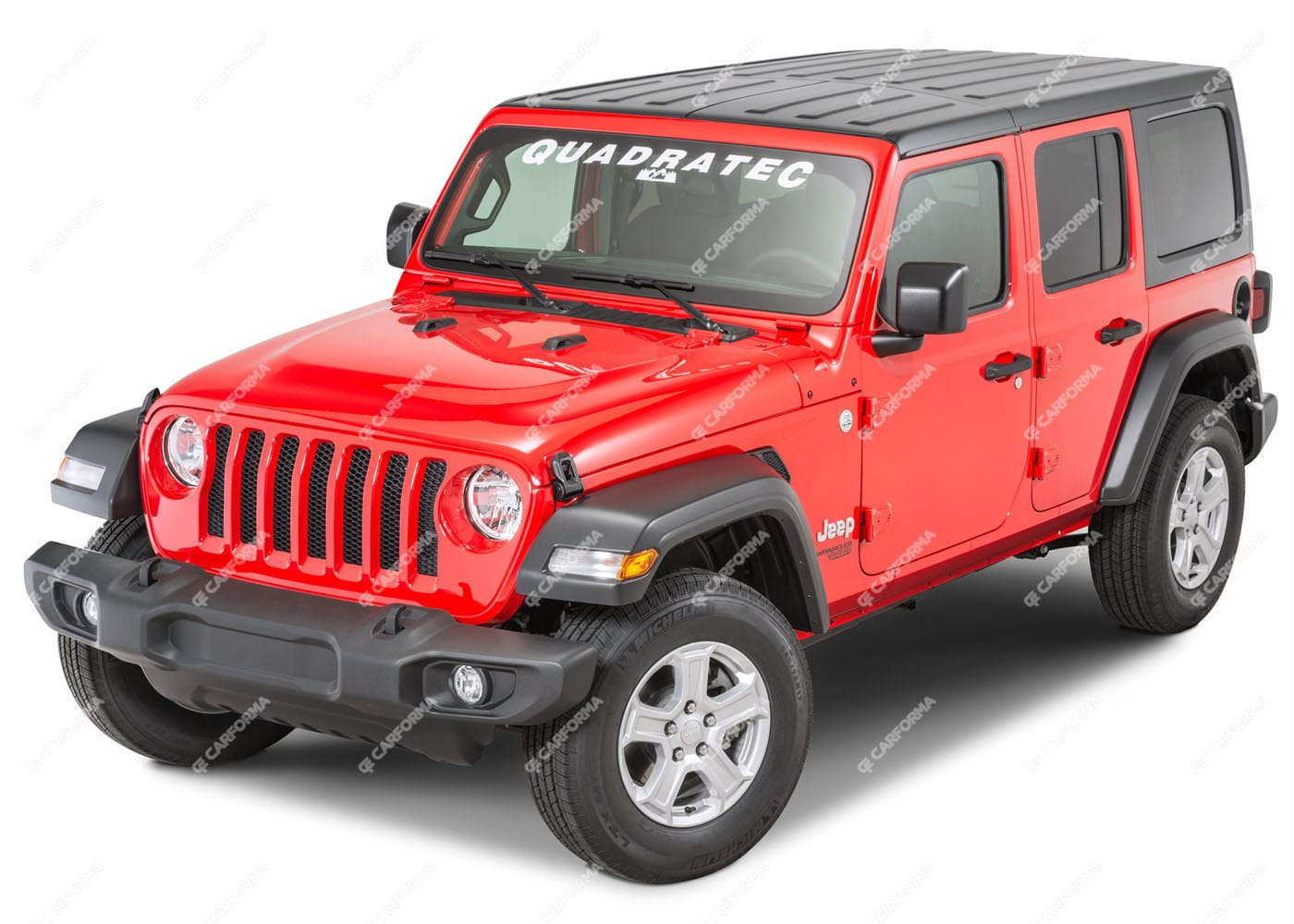 Ворсовые коврики на Jeep Wrangler (JL) 2017 - 2025