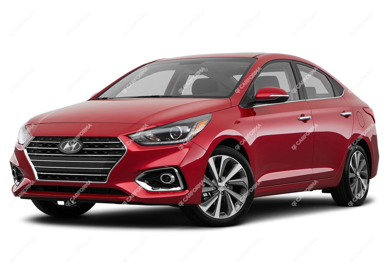 Ворсовые коврики на Hyundai Solaris II 2017 - 2025