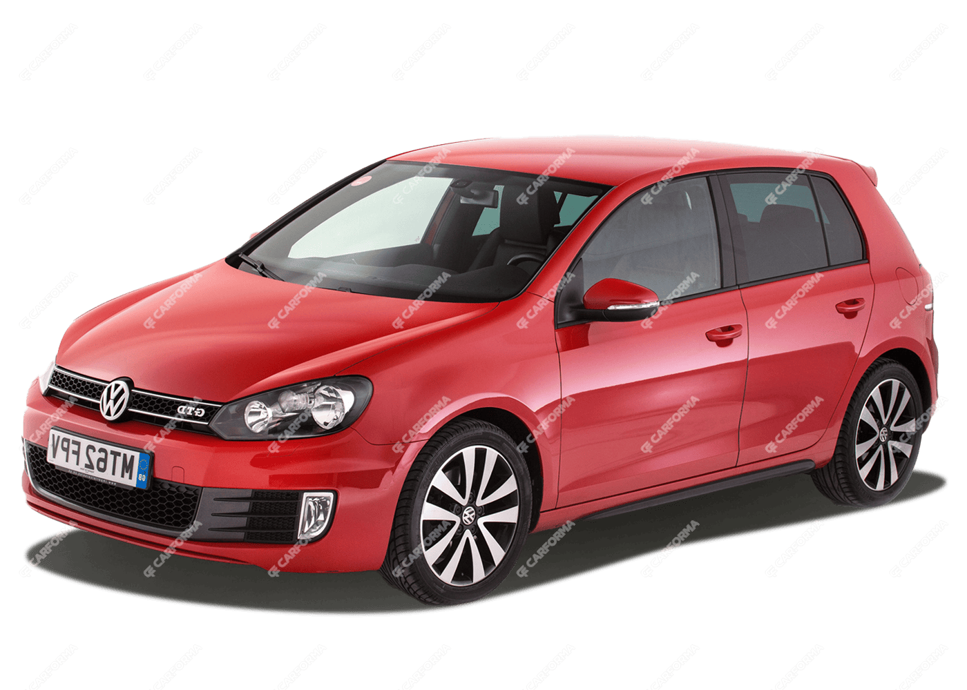 Ворсовые коврики на Volkswagen Golf 6 2008 - 2013 в Рязани