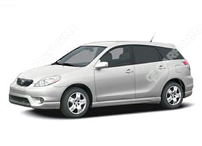 Ворсовые коврики на Toyota Matrix I 2001 - 2008