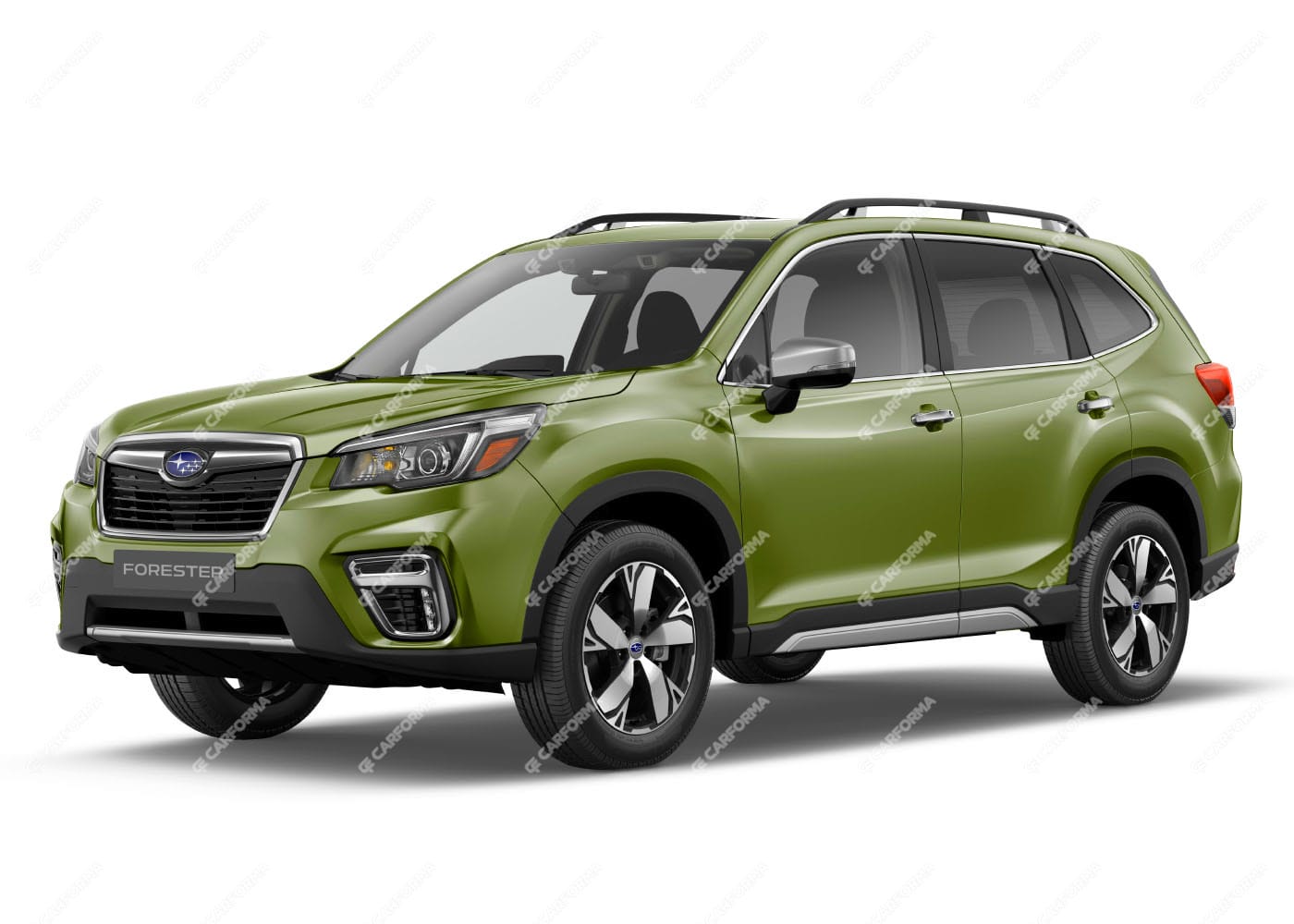 Ворсовые коврики на Subaru Forester V 2018 - 2025