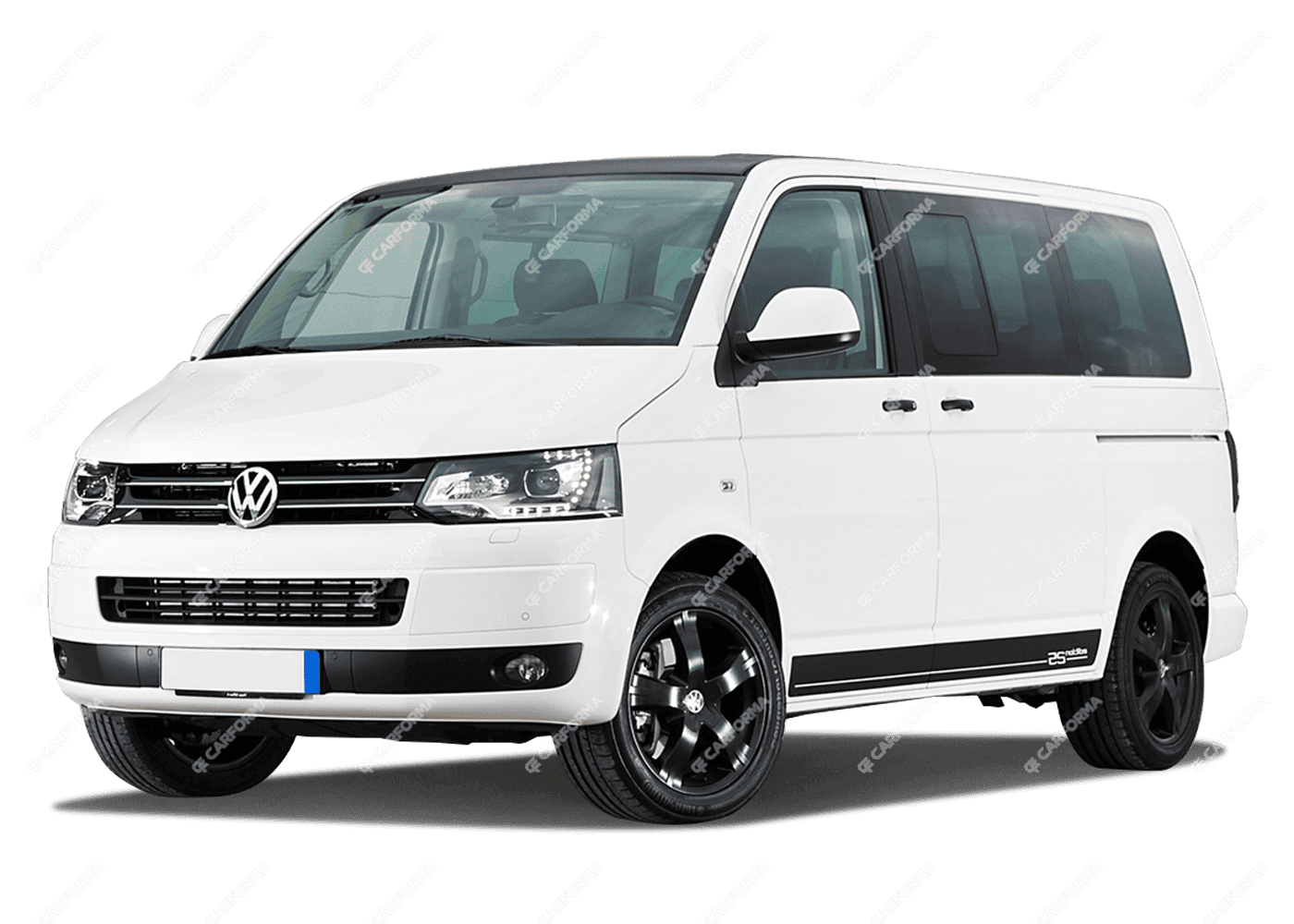 Ворсовые коврики на Volkswagen Caravelle (T5) 2003 - 2015