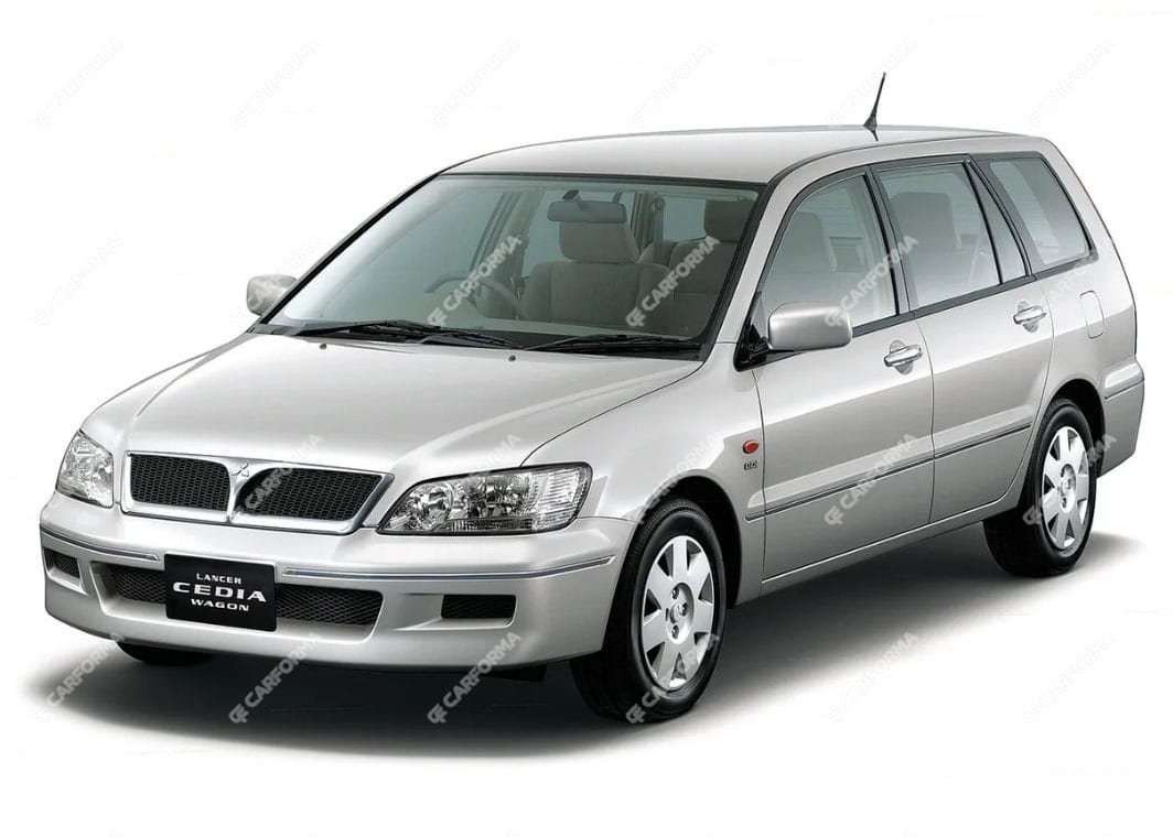 Ворсовые коврики на Mitsubishi Lancer Cedia 2000 - 2004