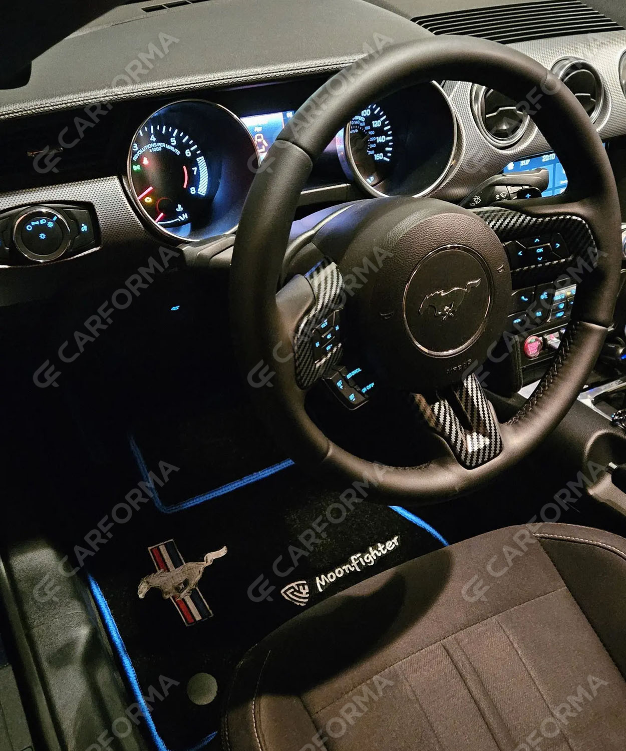 EVA коврики на Ford Mustang VI 2013&nbsp;-&nbsp;2023 в Рязани