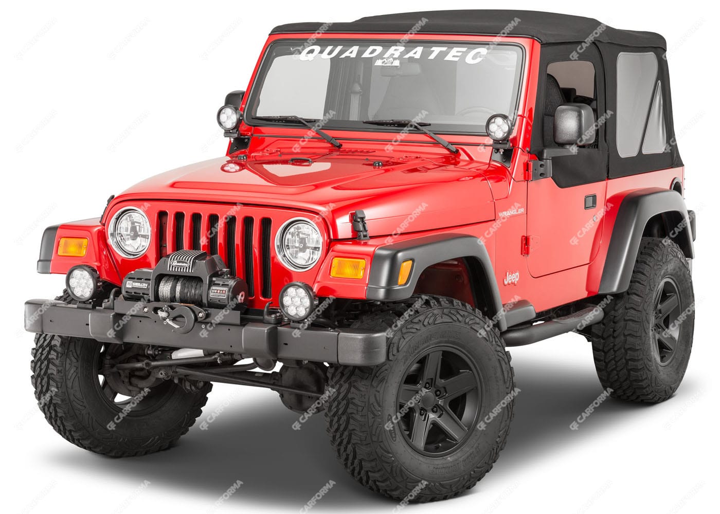 Ворсовые коврики на Jeep Wrangler (TJ) 1996 - 2006