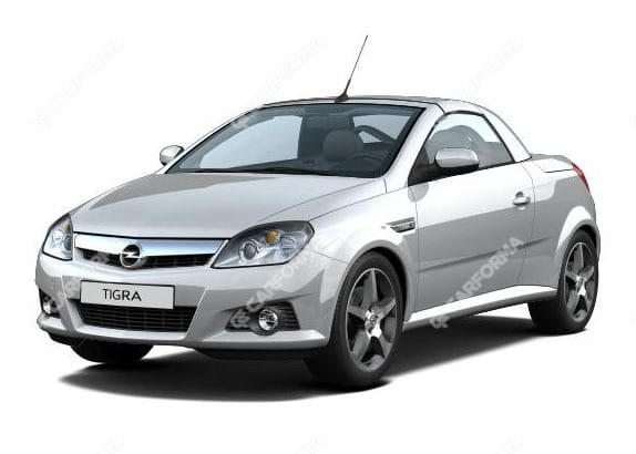 Ворсовые коврики на Opel Tigra B 2004 - 2009