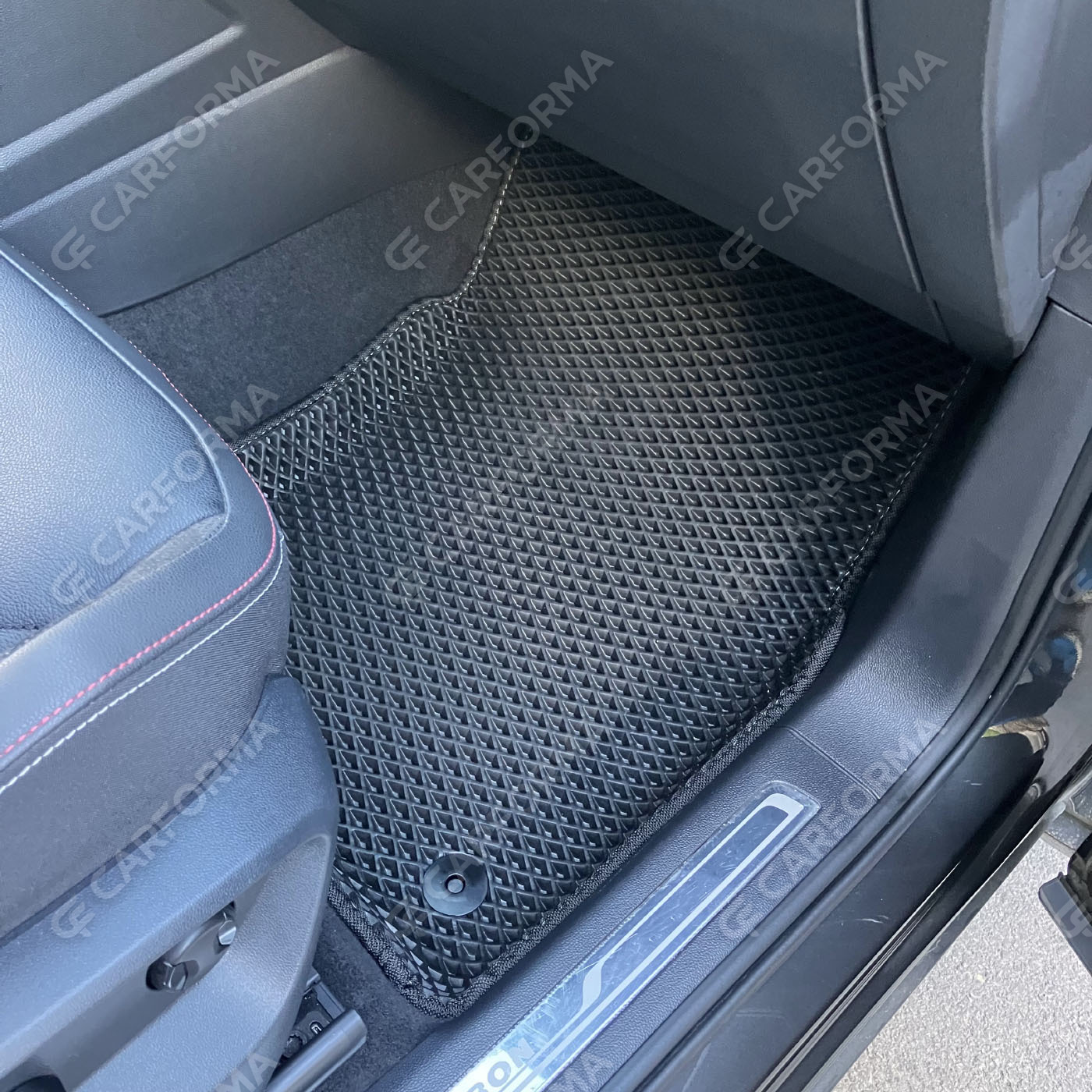 Водительские ворсовые коврики Volkswagen Tayron 2018&nbsp;-&nbsp;2026 в Рязани