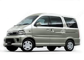 Ворсовые коврики на Toyota Sparky 2000 - 2003