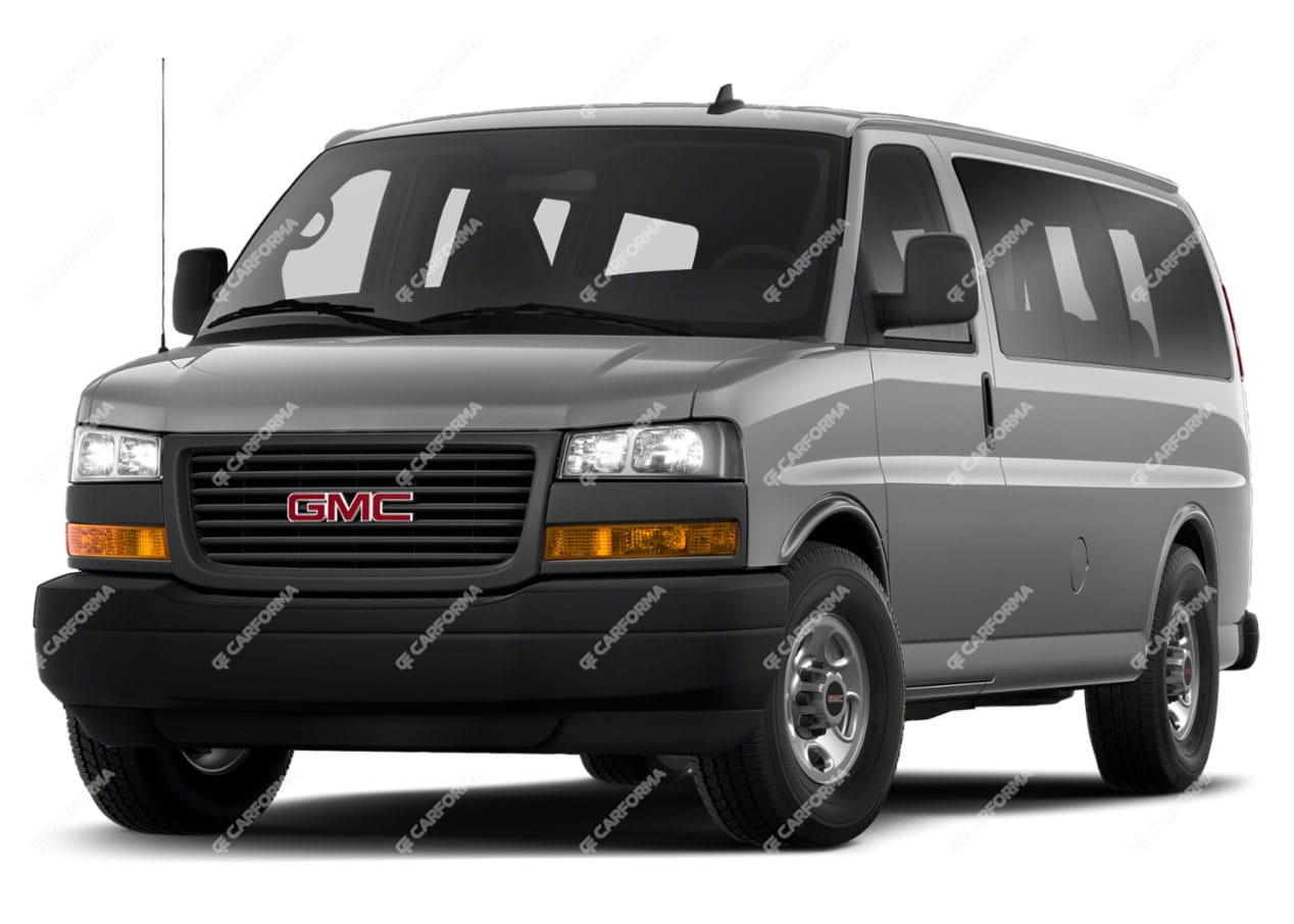 Ворсовые коврики на GMC Savana 2002 - 2025