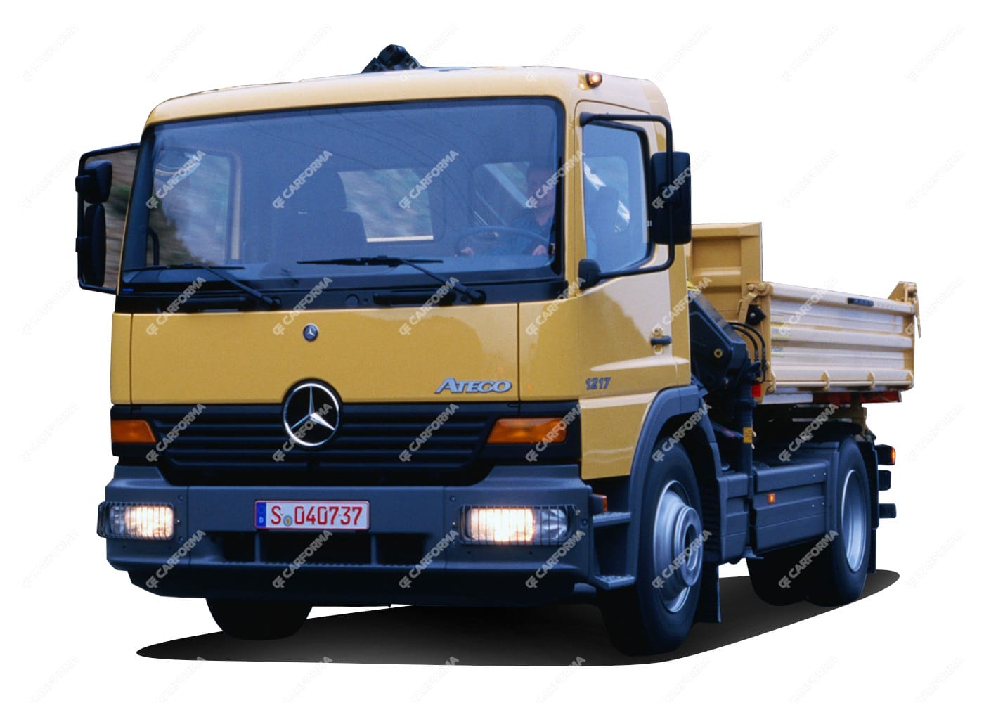 Ворсовые коврики на Mercedes Atego 1998 - 2025