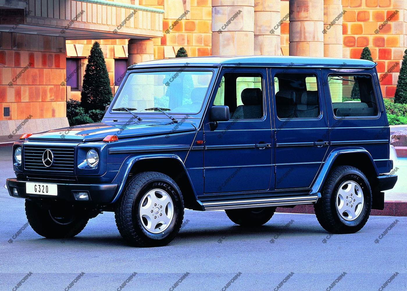 Ворсовые коврики на Mercedes G (W463) 1990 - 2001