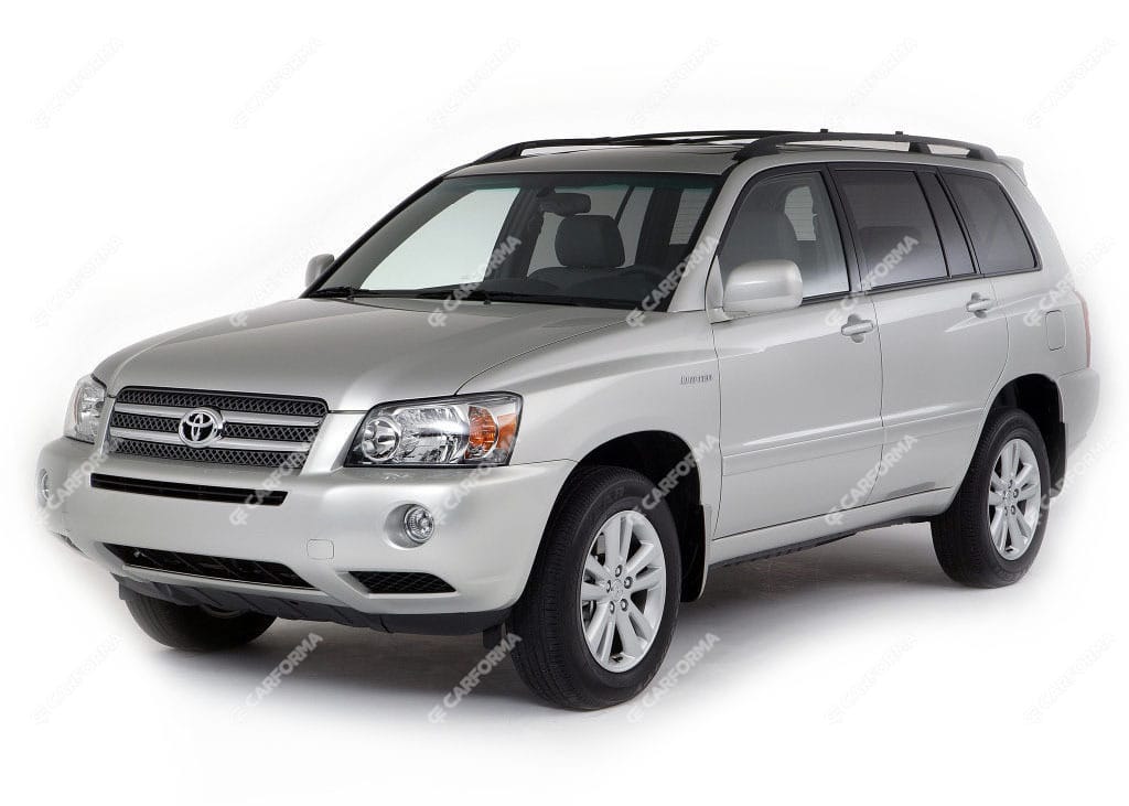 Ворсовые коврики на Toyota Highlander I 2001 - 2007