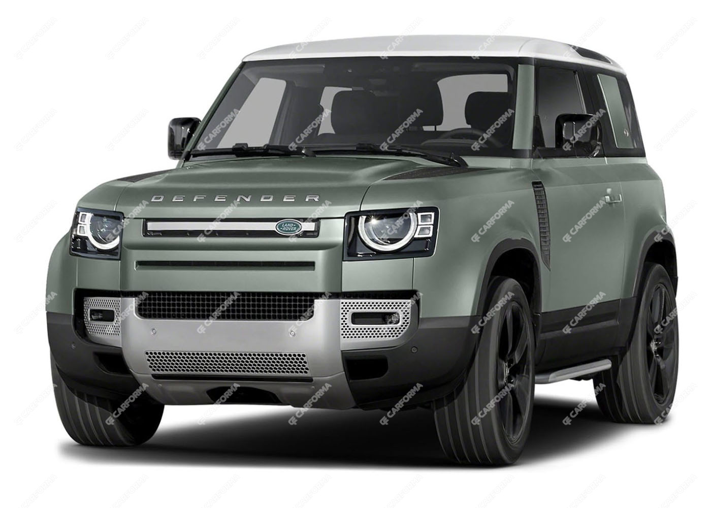 Ворсовые коврики на Land Rover Defender II 90 2019 - 2025