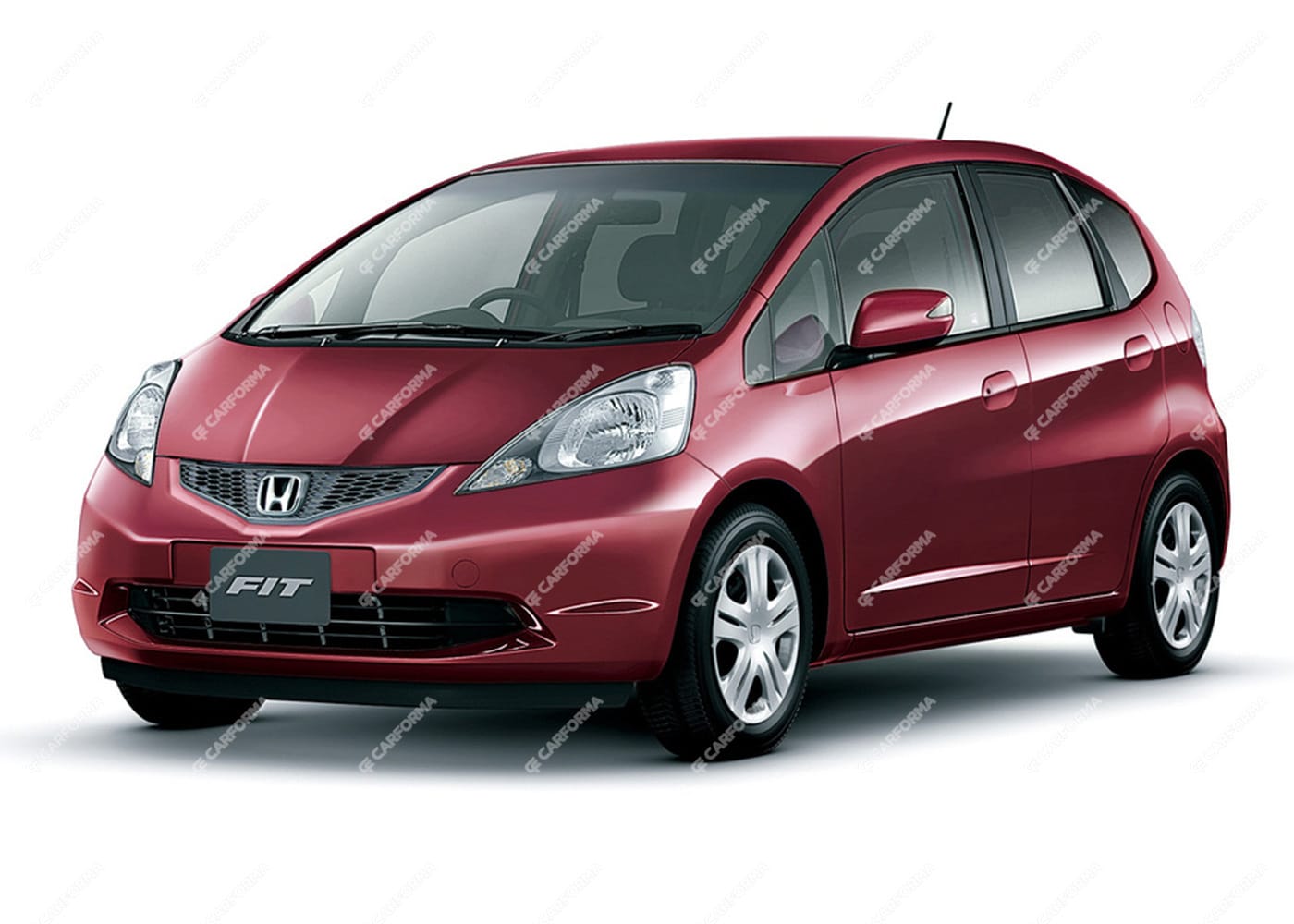 Ворсовые коврики на Honda Fit II 2007 - 2013