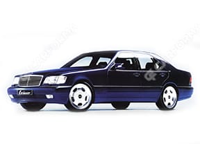 EVA коврики на Mercedes S (W140) 1991 - 1998 в Рязани