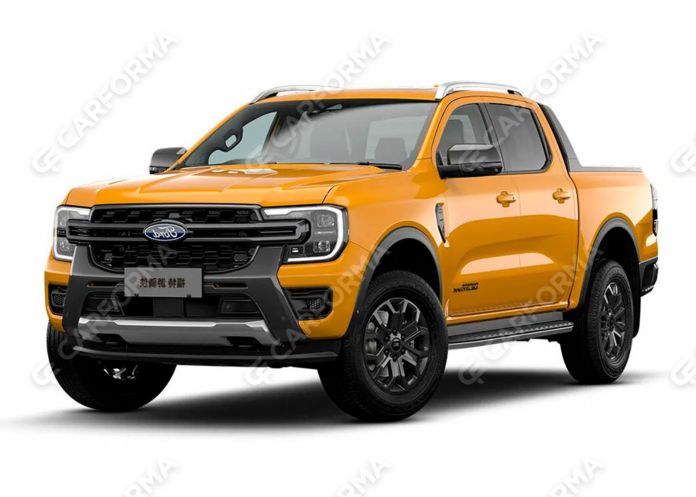 Ворсовые коврики на Ford Ranger IV 2021&nbsp;-&nbsp;2026 в Рязани