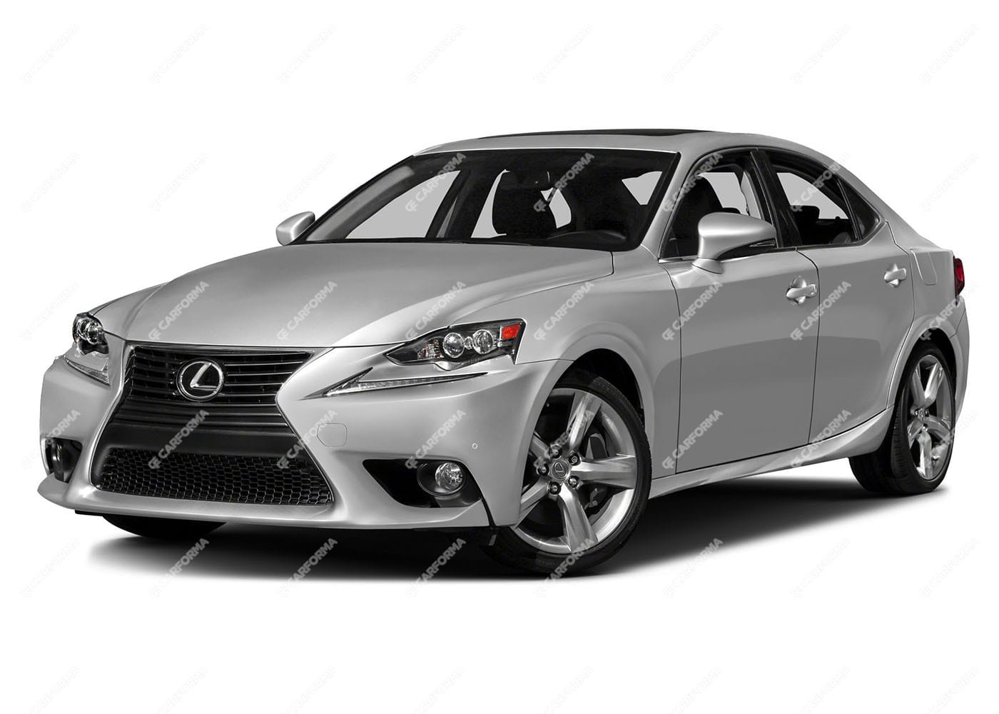 Ворсовые коврики на Lexus IS III 2013 - 2025