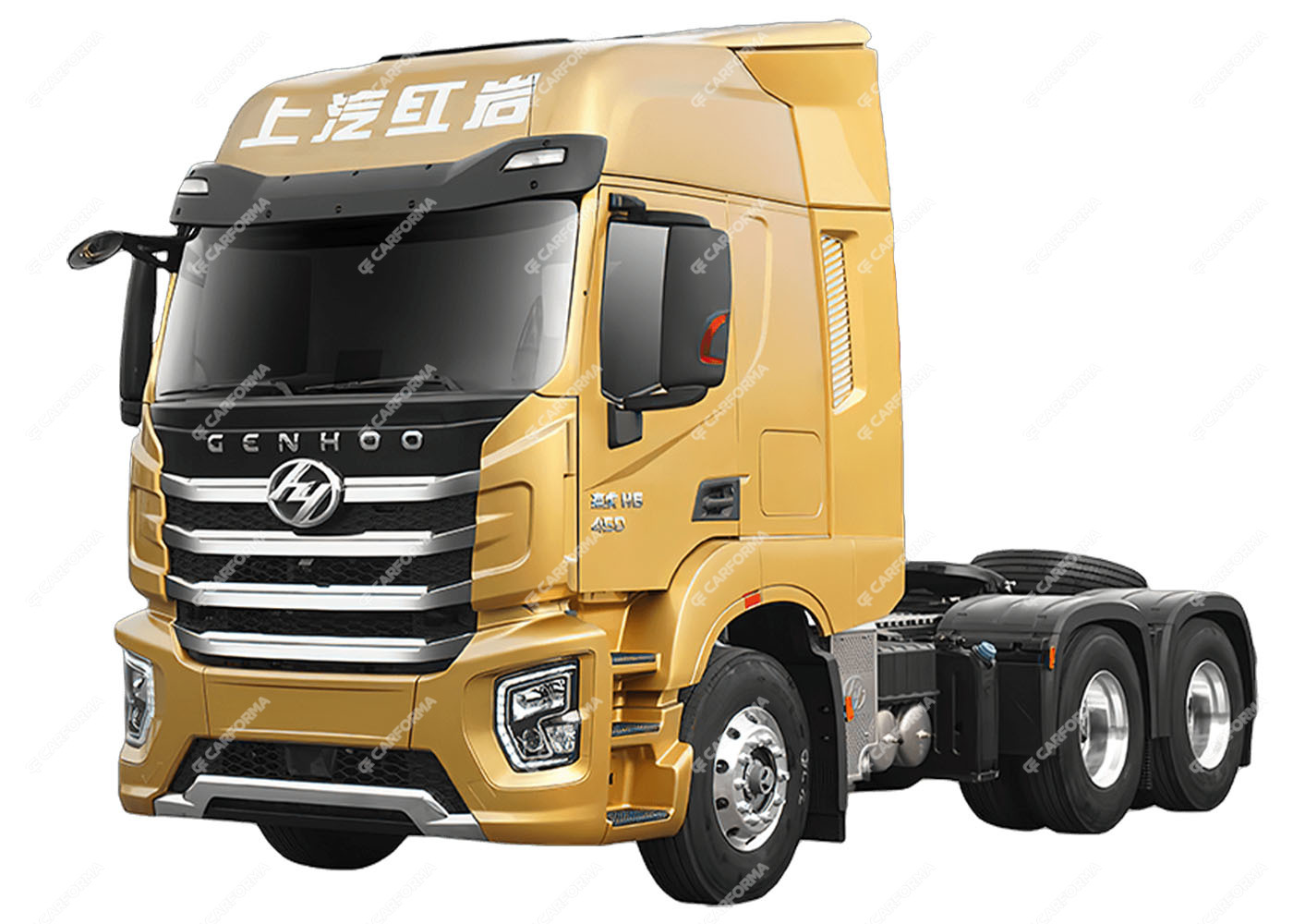 Ворсовые коврики на Hongyan SAIC-IVECO Genlyon кабина H6 2023 - 2025