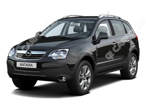 Ворсовые коврики на Opel Antara 2006 - 2015