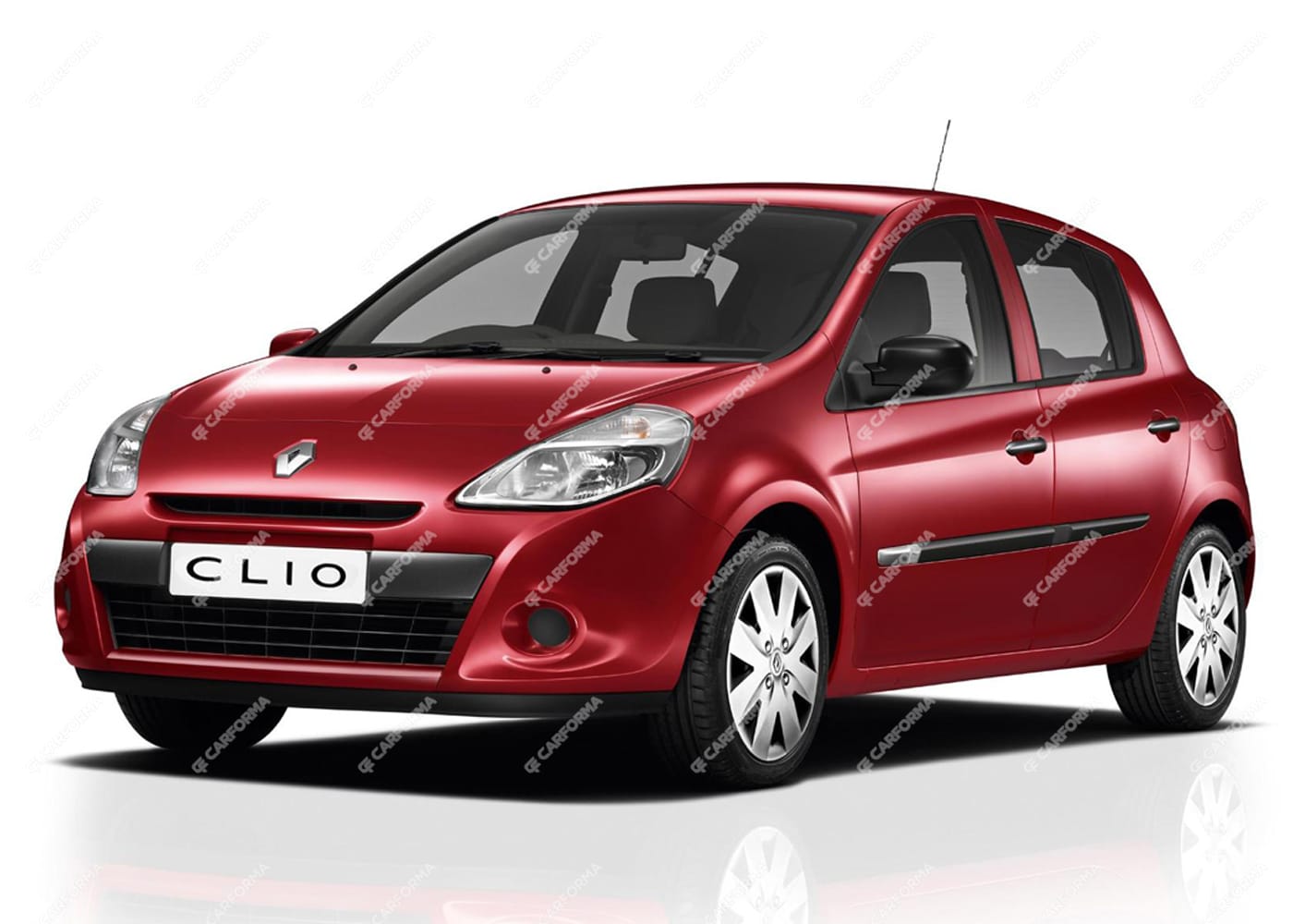 Ворсовые коврики на Renault Clio III 2005 - 2012 в Рязани