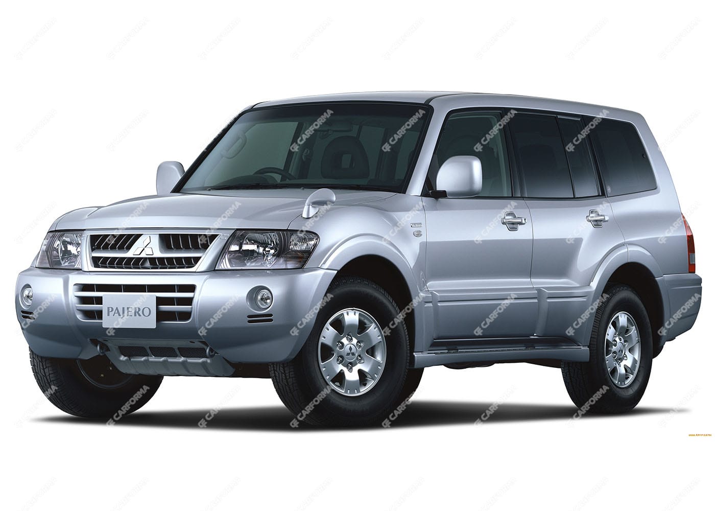 Ворсовые коврики на Mitsubishi Pajero III 1999 - 2006