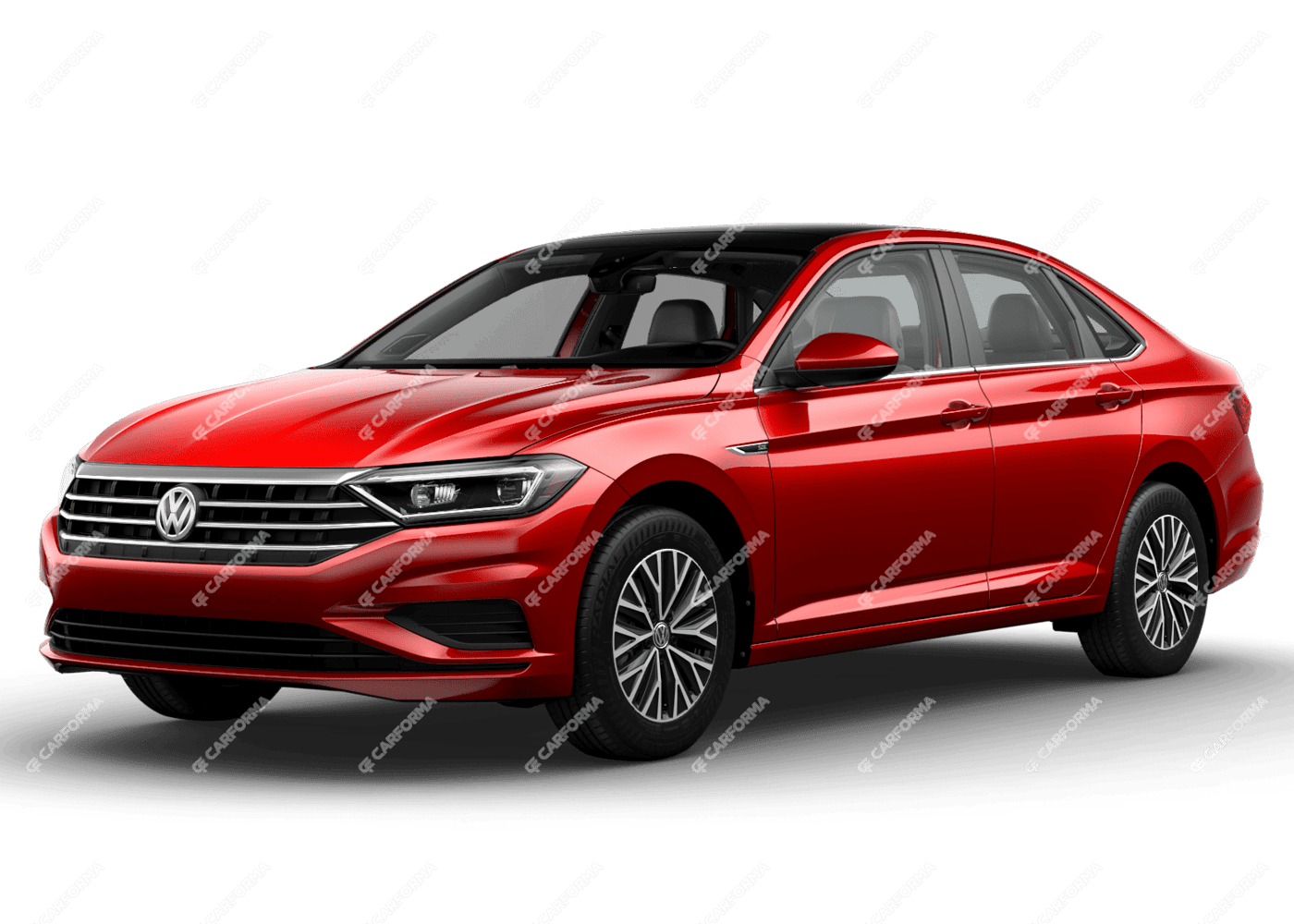 Ворсовые коврики на Volkswagen Jetta VII 2018 - 2025