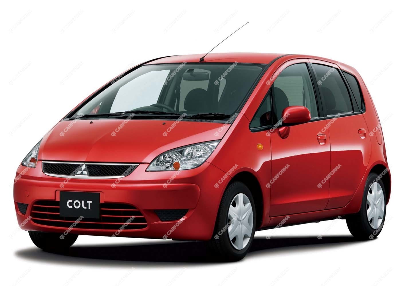 Ворсовые коврики на Mitsubishi Colt VI 2002 - 2012