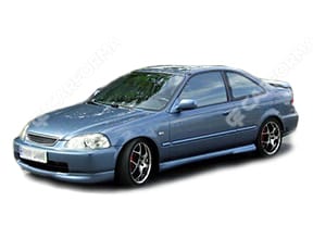 Коврики на Honda Civic VI 2d 1995 - 2000 в Рязани