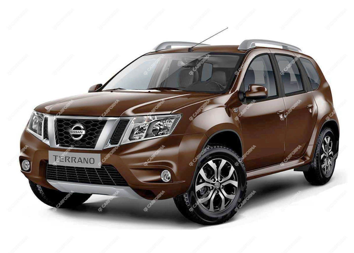 Ворсовые коврики на Nissan Terrano III 2014 - 2022