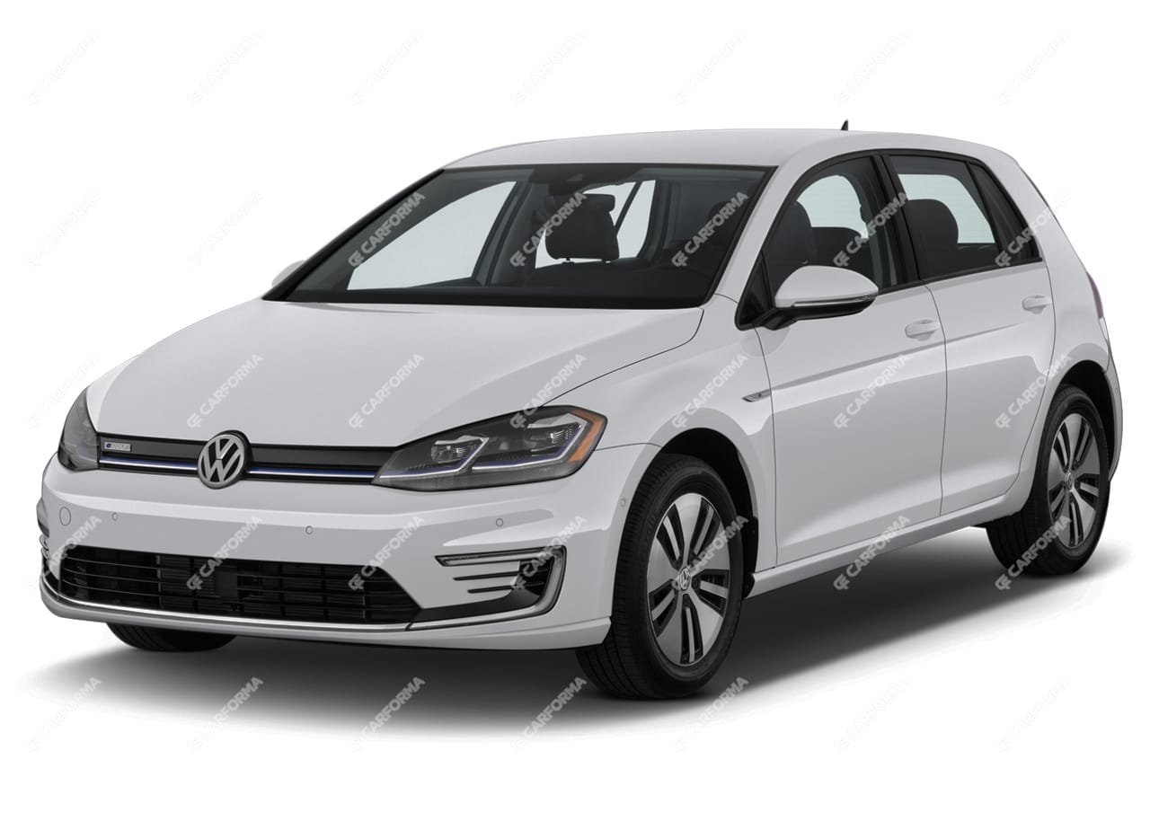 Ворсовые коврики на Volkswagen e-Golf 7 2013 - 2020