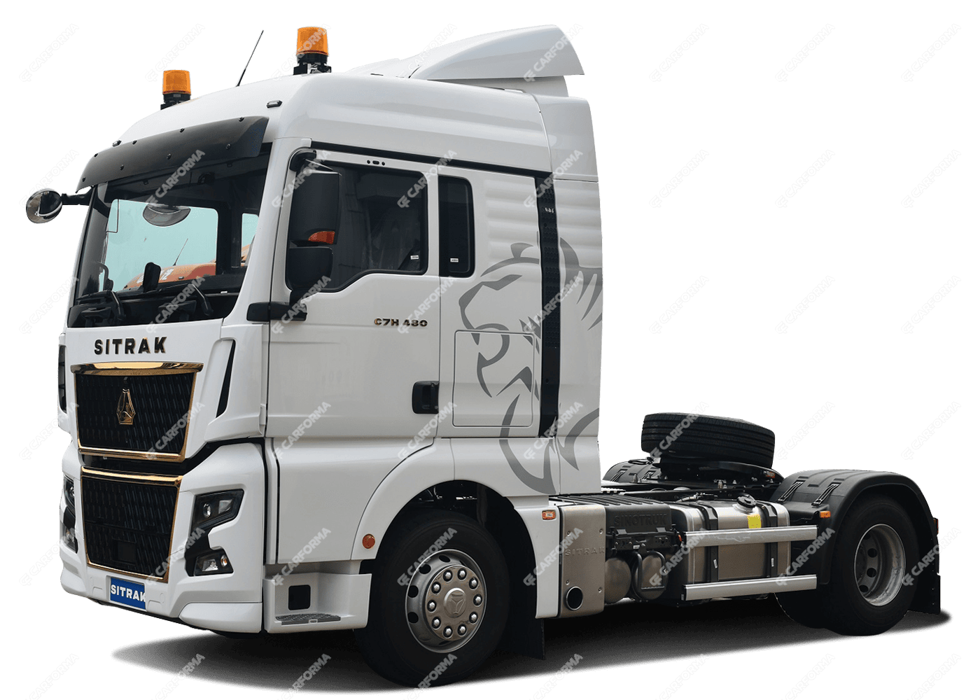 Коврики на Howo Sinotruk Sitrak C7H MAX 2023 - 2025