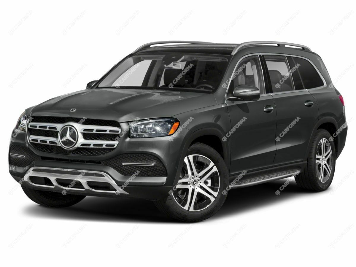 Ворсовые коврики на Mercedes GLS (X167) 2019 - 2025