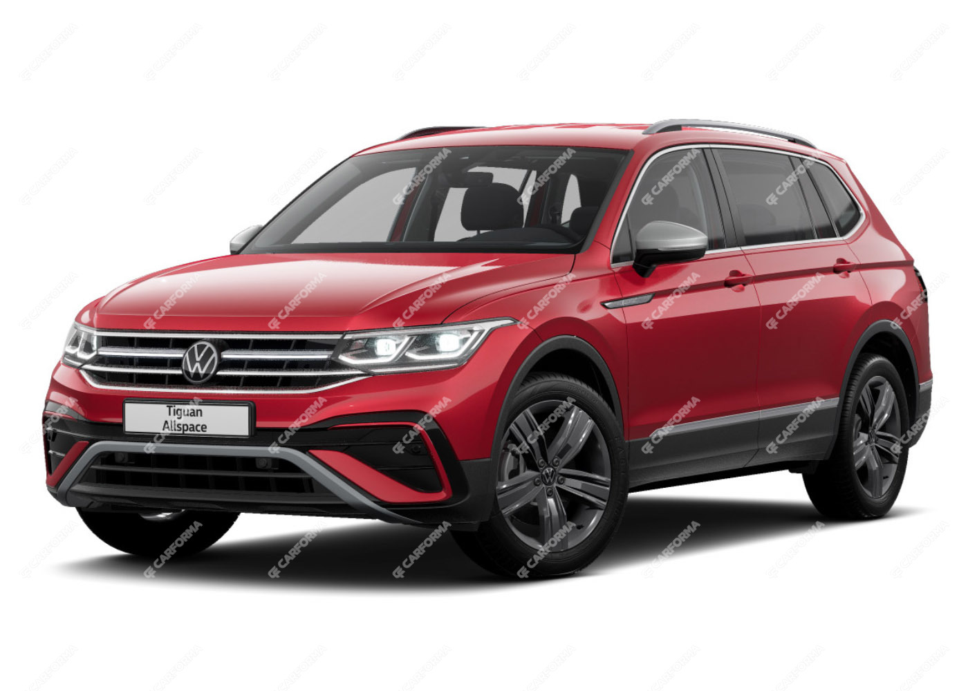 Ворсовые коврики на Volkswagen Tiguan L 2020 - 2025