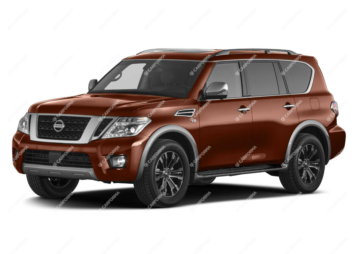 Коврики на Nissan Patrol (Y62) 2010 - 2025