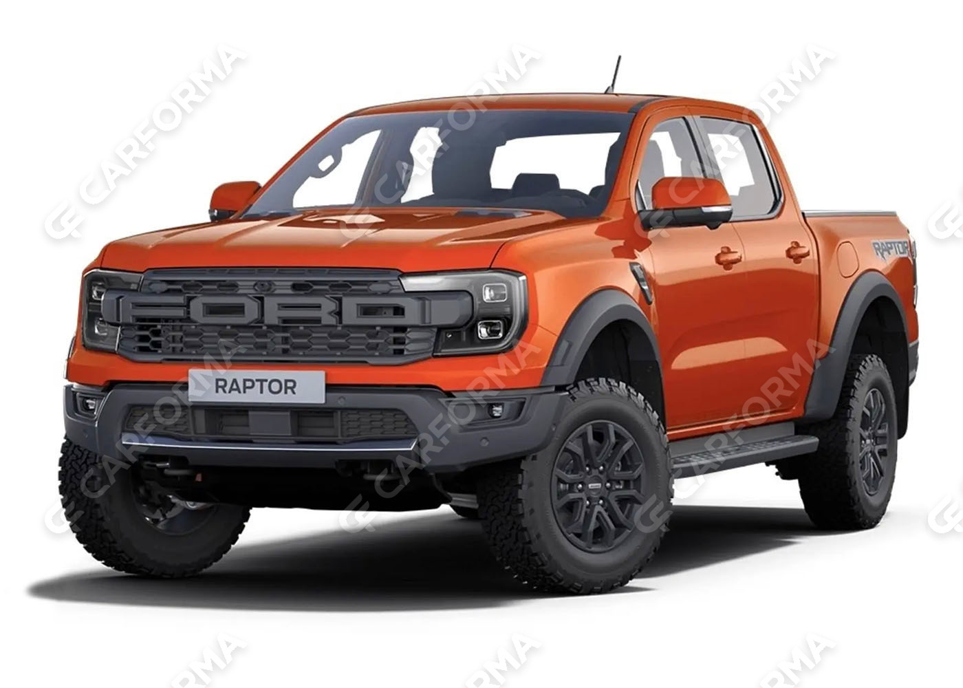 Ворсовые коврики на Ford Ranger IV 2021&nbsp;-&nbsp;2026 в Рязани