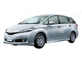 Коврики на Toyota Wish II 2009 - 2017 в Рязани