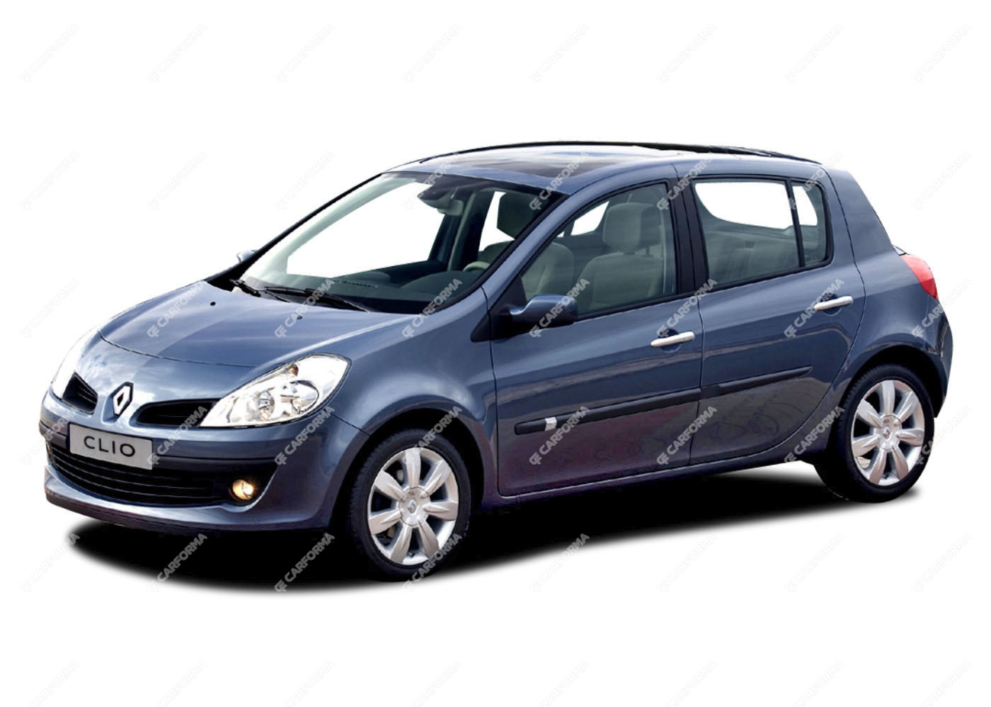 Ворсовые коврики на Renault Clio III 2005 - 2012 в Рязани