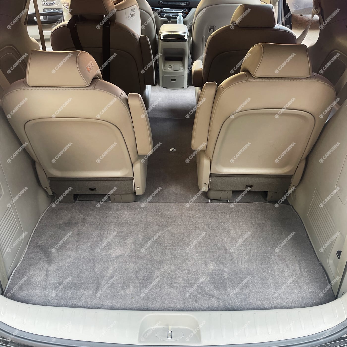 Ворсовые коврики на KIA Carnival III 2014 - 2021 в Рязани