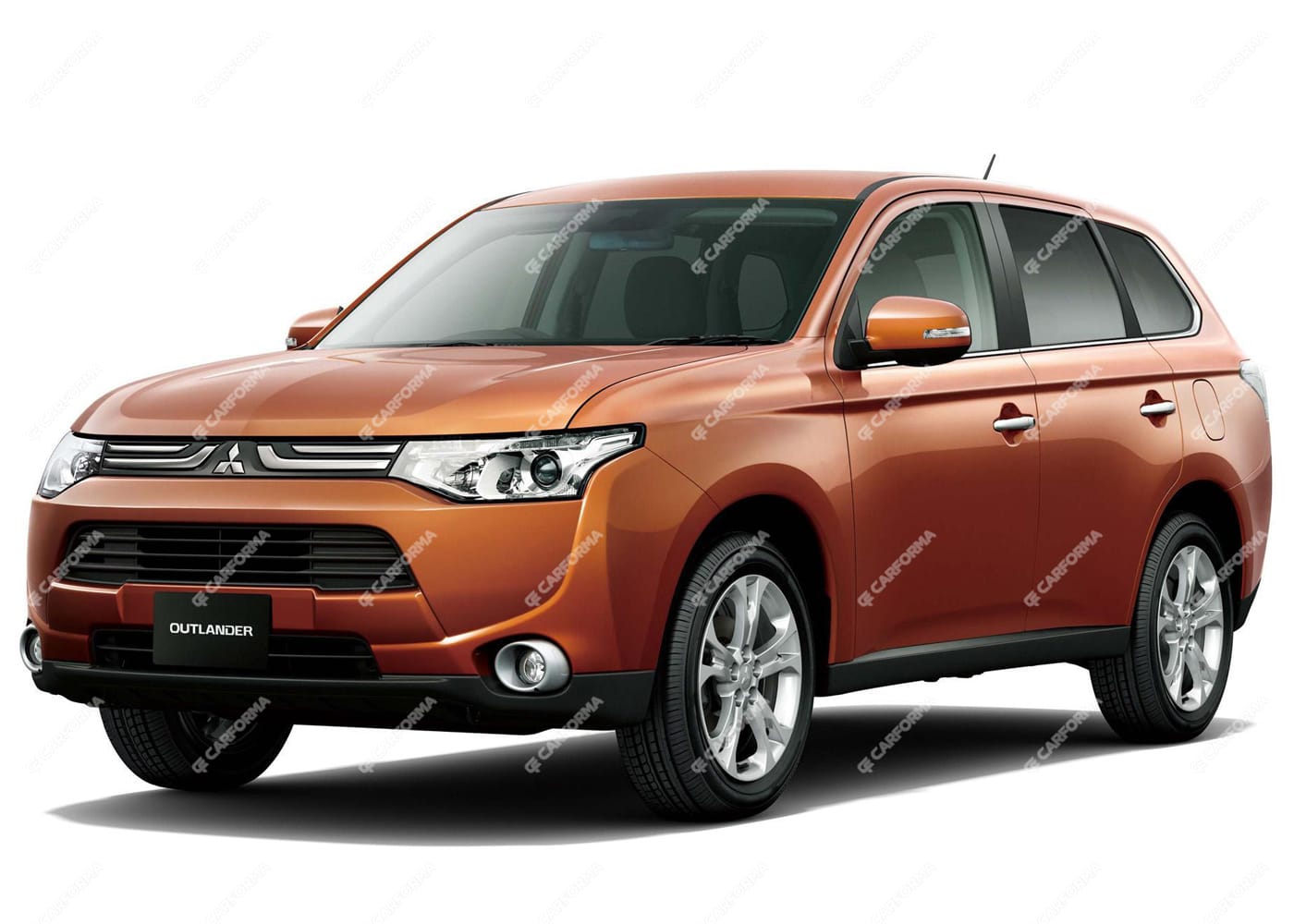 Ворсовые коврики на Mitsubishi Outlander III 2012 - 2025