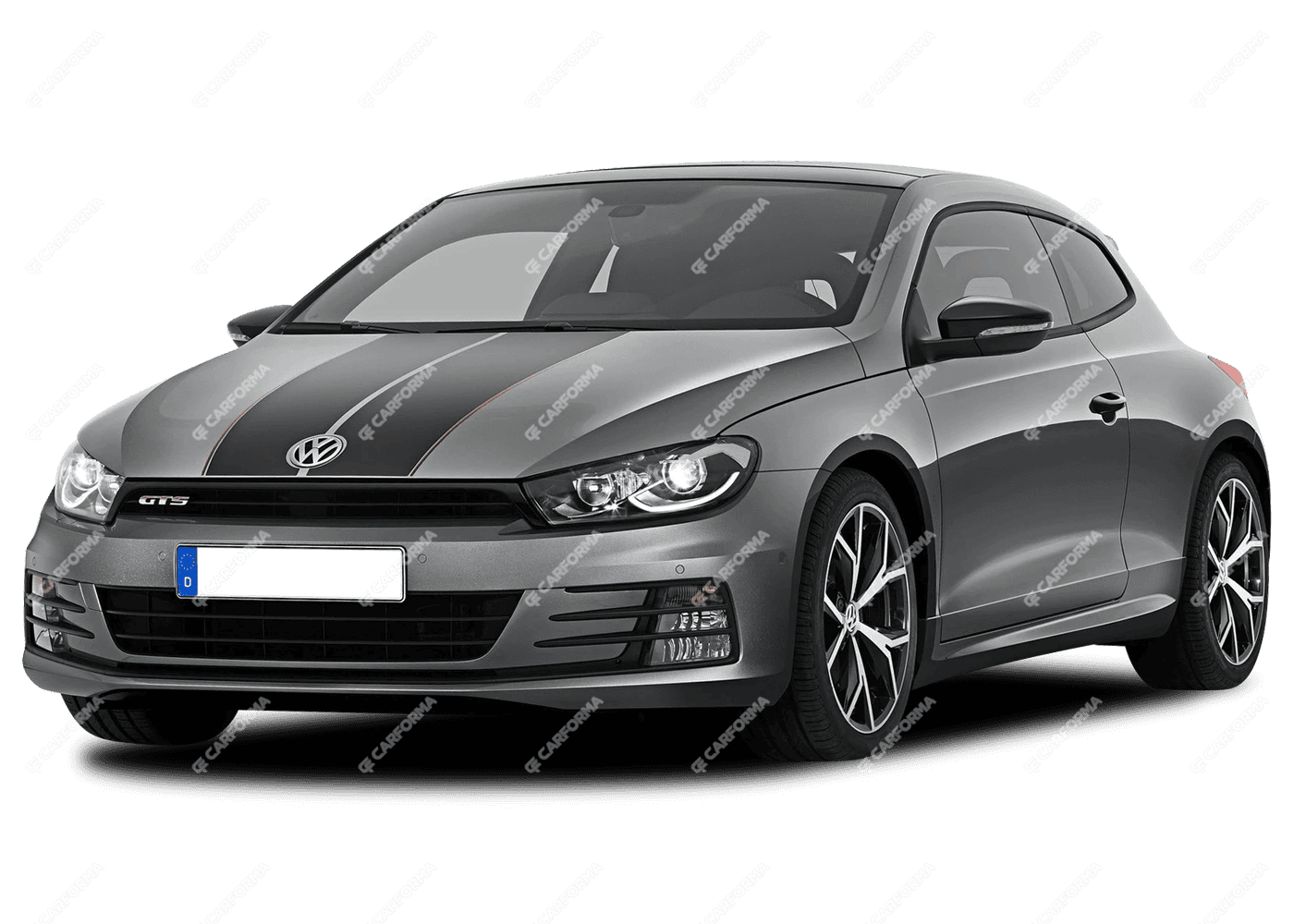 Ворсовые коврики на Volkswagen Scirocco 2008 - 2017