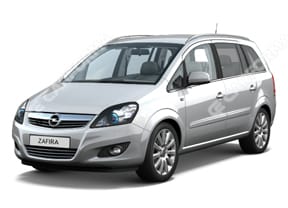 EVA коврики на Opel Zafira B 2005 - 2015