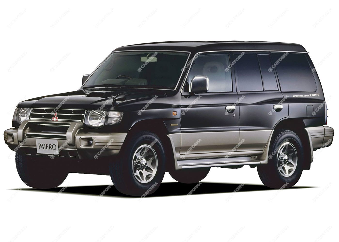 Ворсовые коврики на Mitsubishi Pajero II 1990 - 2000