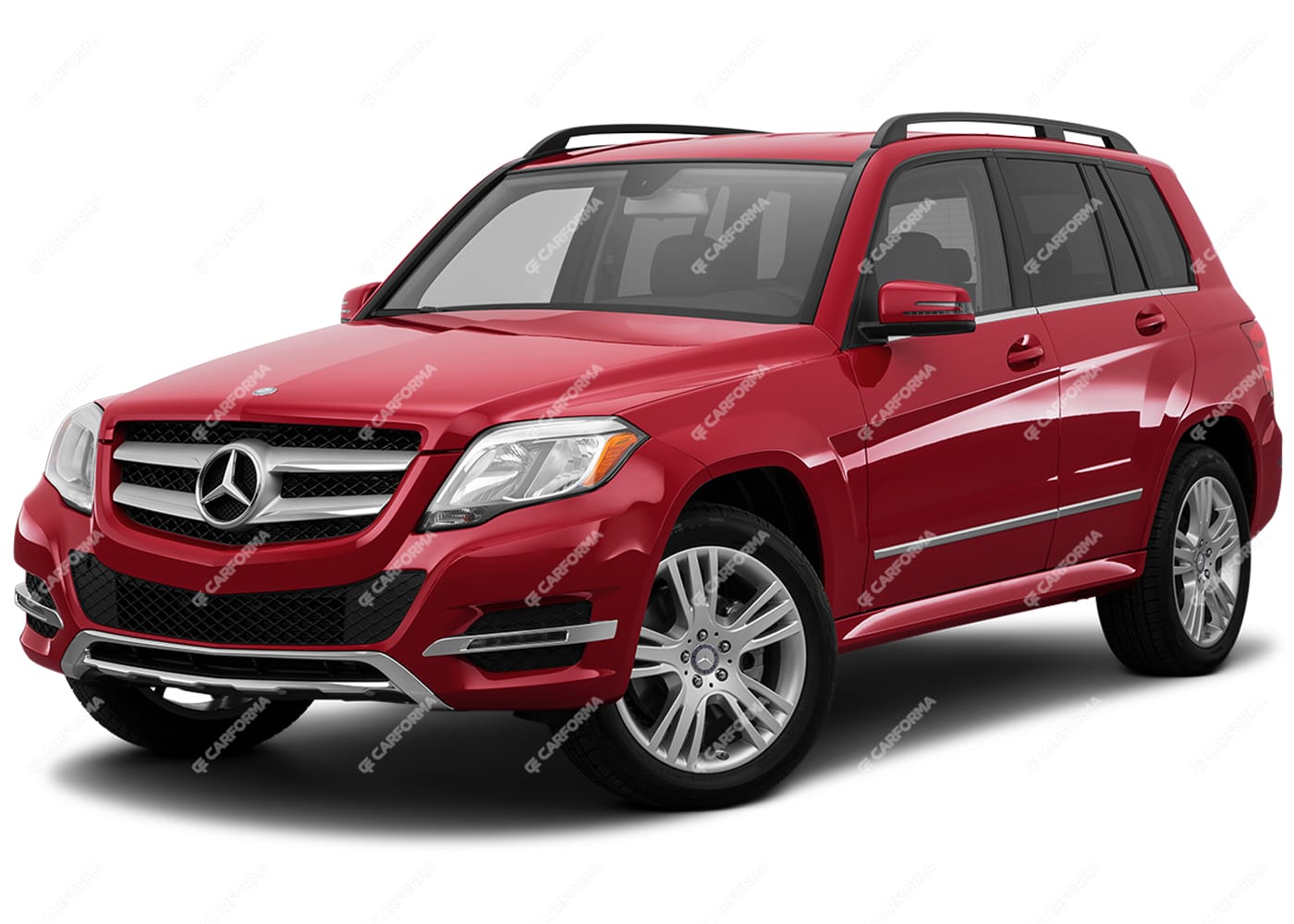 Ворсовые коврики на Mercedes GLK (X204) 2008 - 2015