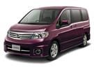 Ворсовые коврики на Nissan Serena (C25) 2005 - 2010 в Рязани