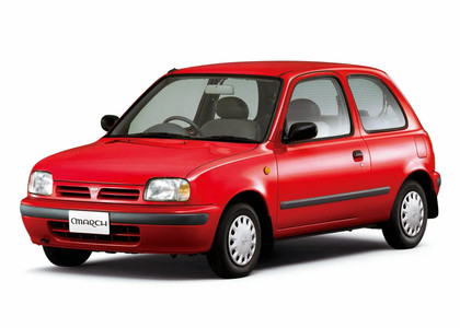 Ворсовые коврики на Nissan March (K11) 1992 - 2002 в Рязани