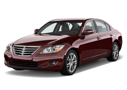 Ворсовые коврики на Hyundai Genesis I 2008 - 2014 в Рязани