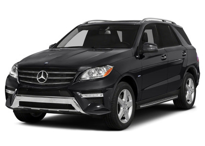 Ворсовые коврики на Mercedes ML (W166) 2011 - 2015 в Рязани