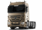 Ворсовые коврики на Mercedes Actros MP3 тягач 2008 - 2020 в Рязани