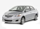 Ворсовые коврики на Toyota Belta 2005 - 2012 в Рязани